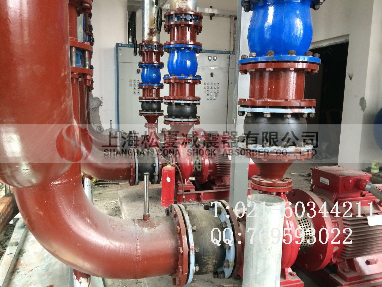 ?？松梨诿摎鈾C采用上海松夏橡膠接頭