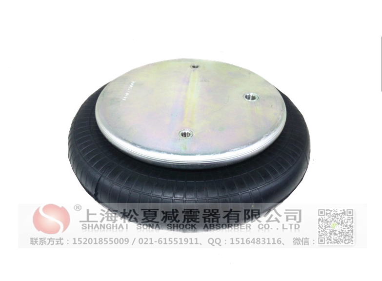 橡膠空氣彈簧是由哪些部分組成的？